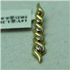 Image 1 : Natural 0.04 ctw Diamond Pendant in 14K Yellow Gold - MSRP $288