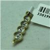 Image 3 : Natural 0.04 ctw Diamond Pendant in 14K Yellow Gold - MSRP $288