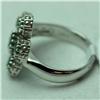 Image 3 : Natural 1.58 ctw Diamond and Emerald Ring in 14K White Gold - MSRP $3044