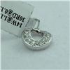 Image 2 : Natural 0.15 ctw Diamond Pendant in 14K White Gold - MSRP $424