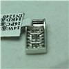 Image 3 : Natural 0.5 ctw Diamond Pendant in 14K White Gold - MSRP $1448