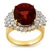 Image 1 : Genuine 9.18ctw Pink Tourmaline & Diamond Ring 14K Gold - Retails for $6130