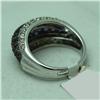 Image 4 : Natural 1.91 ctw Diamond and Blue Sapphire Ring in 14K White Gold - MSRP $3618