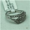 Image 3 : Natural 0.5 ctw Diamond Ring in 14K White Gold - MSRP $1956