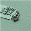 Image 1 : Natural 0.12 ctw Diamond Pendant in 14K White Gold - MSRP $464