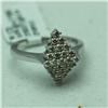 Image 2 : Natural 0.54 ctw Diamond Ring in 14K White Gold - MSRP $1950