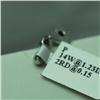 Image 2 : Natural 0.15 ctw Diamond Pendant in 14K White Gold - MSRP $706