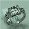 Image 1 : Natural 1.01 ctw Diamond Ring in 14K White Gold - MSRP $3522