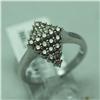 Image 1 : Natural 0.54 ctw Diamond Ring in 14K White Gold - MSRP $1950