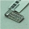 Image 1 : Natural 0.5 ctw Diamond Pendant in 14K White Gold - MSRP $1448