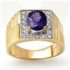 Image 1 : Genuine 2.75 ctw Tanzanite & Diamond Ring 10k Gold * MSRP $2630