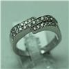 Image 1 : Natural 0.55 ctw Diamond Ring in 14K White Gold - MSRP $1600