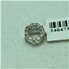 Image 1 : Natural 0.12 ctw Diamond Pendant in 14K White Gold - MSRP $310