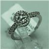Image 1 : Natural 0.33 ctw Diamond Ring in 14K White Gold - MSRP $1520