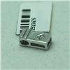Image 1 : Natural 0.05 ctw Diamond Pendant in 14K White Gold - MSRP $266