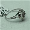 Image 3 : Natural 0.1 ctw Diamond Ring in 14K White Gold - MSRP $488