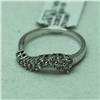 Image 2 : Natural 0.5 ctw Diamond Ring in 14K White Gold - MSRP $1824