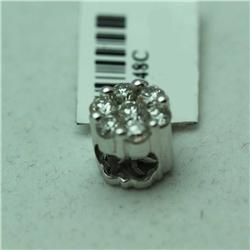 Natural 0.75 ctw Diamond Pendant in 14K White Gold - MSRP $3068