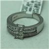 Image 2 : Natural 0.69 ctw Diamond Ring in 14K White Gold - MSRP $3274