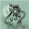 Image 1 : Natural 0.45 ctw Diamond Ring in 14K White Gold - MSRP $1668