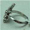 Image 3 : Natural 0.45 ctw Diamond Ring in 14K White Gold - MSRP $1668