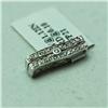 Image 1 : Natural 0.1 ctw Diamond Pendant in 14K White Gold - MSRP $390