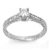 Image 1 : Natural 1.05 ctw Diamond Ring 14K White Gold * MSRP $6420