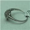 Image 3 : Natural 0.1 ctw Diamond Ring in 14K White Gold - MSRP $444