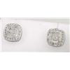 Image 1 : David Yurman Silver Diamond Earrings