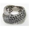 Image 3 : 18K White Gold Diamond Ring