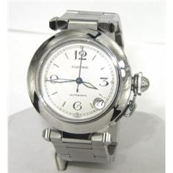 Cartier Pasha Stainless Steel Automatic Date Just Watch
