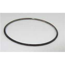 Ivanka Trump 18K Black Gold & Black Diamond Bangle