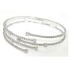 Image 1 : 18K White Gold Diamond Bangle