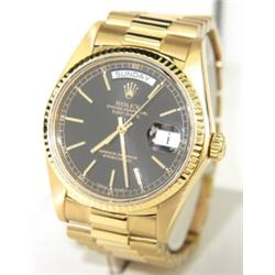 Rolex 18K Yellow Gold Day-Date President Watch