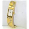 Image 3 : Milus 18K Yellow Gold Diamond Bangle Watch