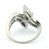 Image 5 : Platinum Ruby & Diamond Ring