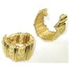 Image 2 : Henry Dunay 18K Yellow Gold Earrings