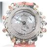 Image 2 : Meyers Stainless Steel Diamond & Color Stone Watch