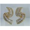 Image 1 : Krypell 18K Yellow Gold  Diamond Earrings.