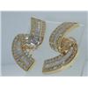 Image 5 : Krypell 18K Yellow Gold  Diamond Earrings.