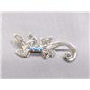 Image 2 : Native American Navajo Lizard Pin by G. Perry