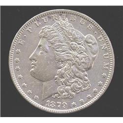 1879-O Morgan Silver Dollar AU