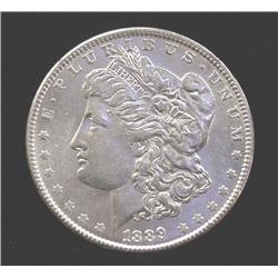 1889 Morgan Silver Dollar AU