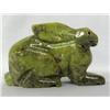 Image 2 : Serpentine Stone Jack Rabbit Carving