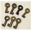 Image 2 : 7 Vintage Railroad Switch Box Keys