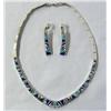 Image 1 : Native American Zuni  Necklace Set by Calvin & Long