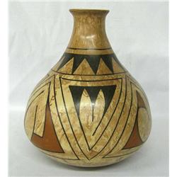 Mata Ortiz Polychrome Marble Pot by L.O.