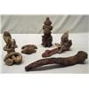 Image 1 : 5 Prehistoric Reproduction Pottery Figures