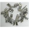 Image 1 : Sterling Silver Charm Bracelet