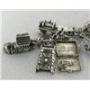 Image 2 : Sterling Silver Charm Bracelet